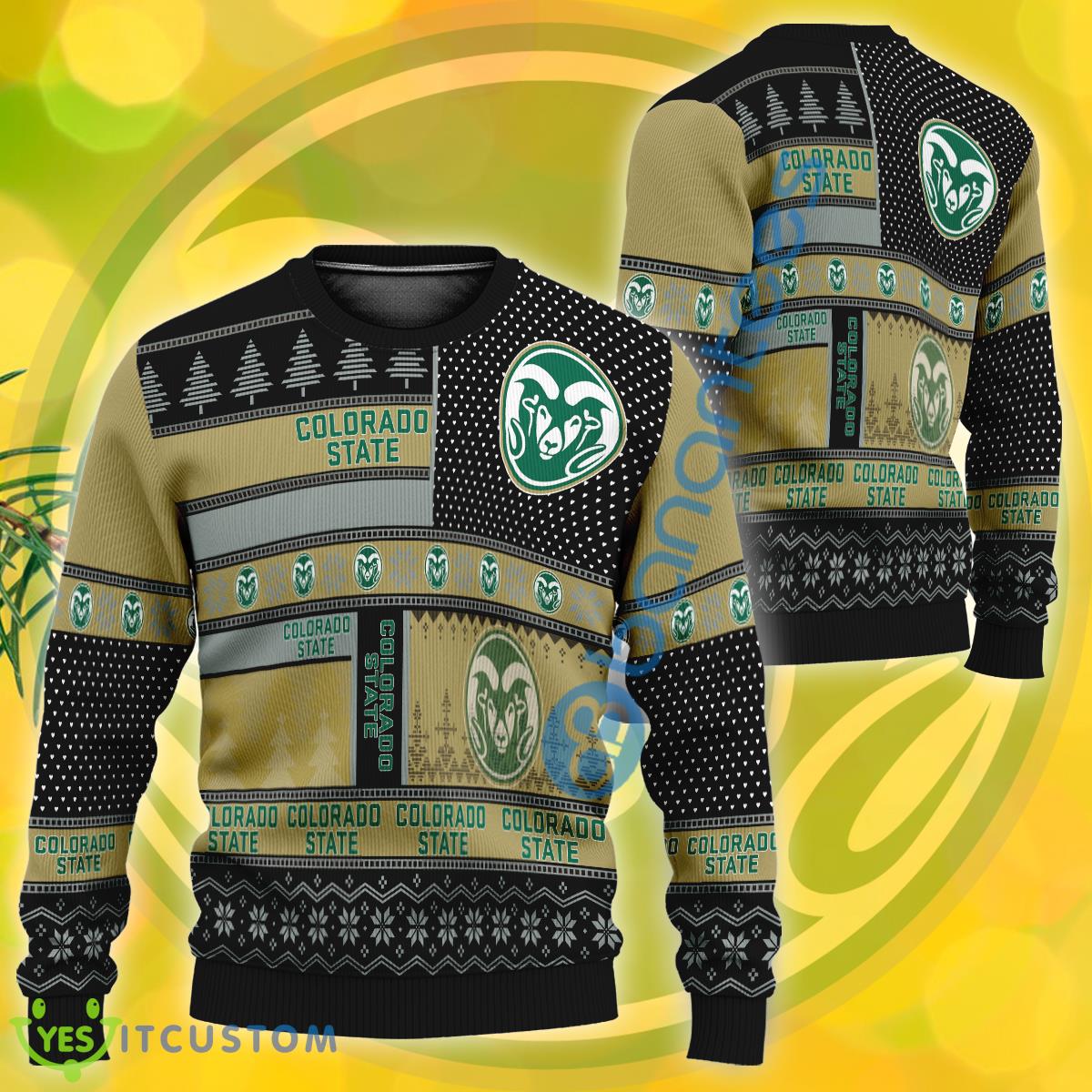 NCAA Colorado State Rams Slogan Design Ugly Xmas Sweater AOP Gift For Fans 3 NCAA Colorado State Rams Slogan Design Ugly Xmas Sweater AOP Gift For Fans - NCAA Colorado State Rams Slogan Design Ugly Xmas Sweater AOP Gift For Fans