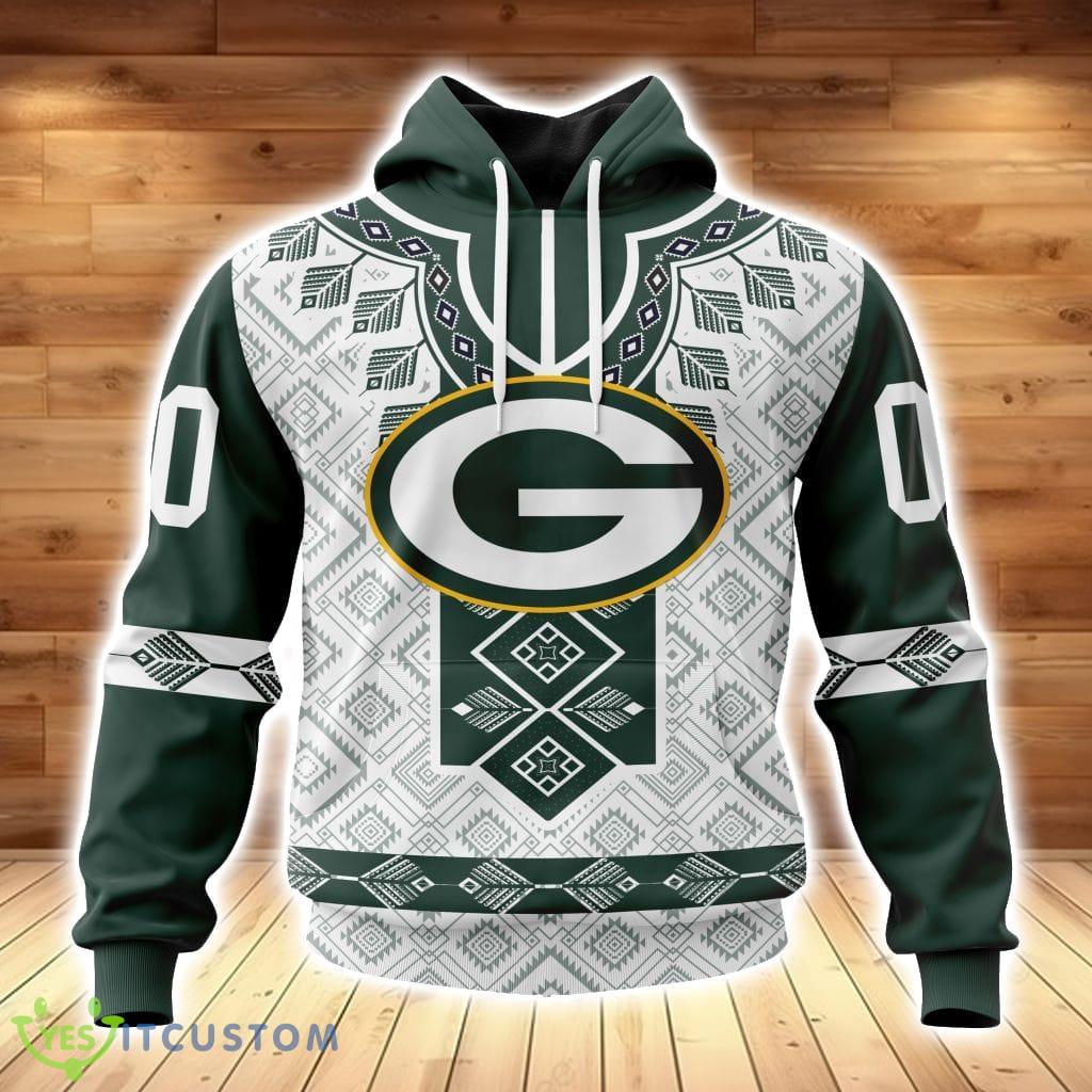Nfl Green Bay Packers Special Native Hoodie 3D All Over Print 2 Nfl Green Bay Packers Special Native Hoodie 3D All Over Print Product Photo 1