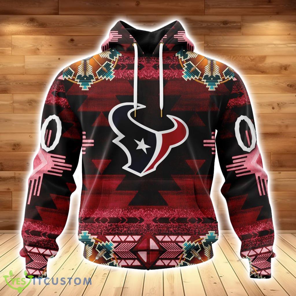 Nfl Houston Texans Special Native Costume Hoodie 3D All Over Print 2 Nfl Houston Texans Special Native Costume Hoodie 3D All Over Print Product Photo 1