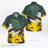 Oakland Athletics Tropical Vintage 3D Hawaiian Shirt And Short Combo Gift Beach - Oakland Athletics Tropical Vintage Hawaii Shirt_1