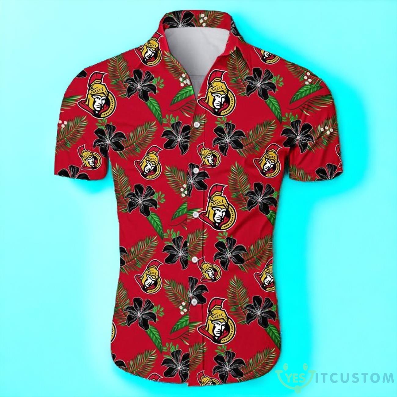 Ottawa Senators Hawaiian Shirt 2 Ottawa Senators Hawaiian Shirt Product Photo 1