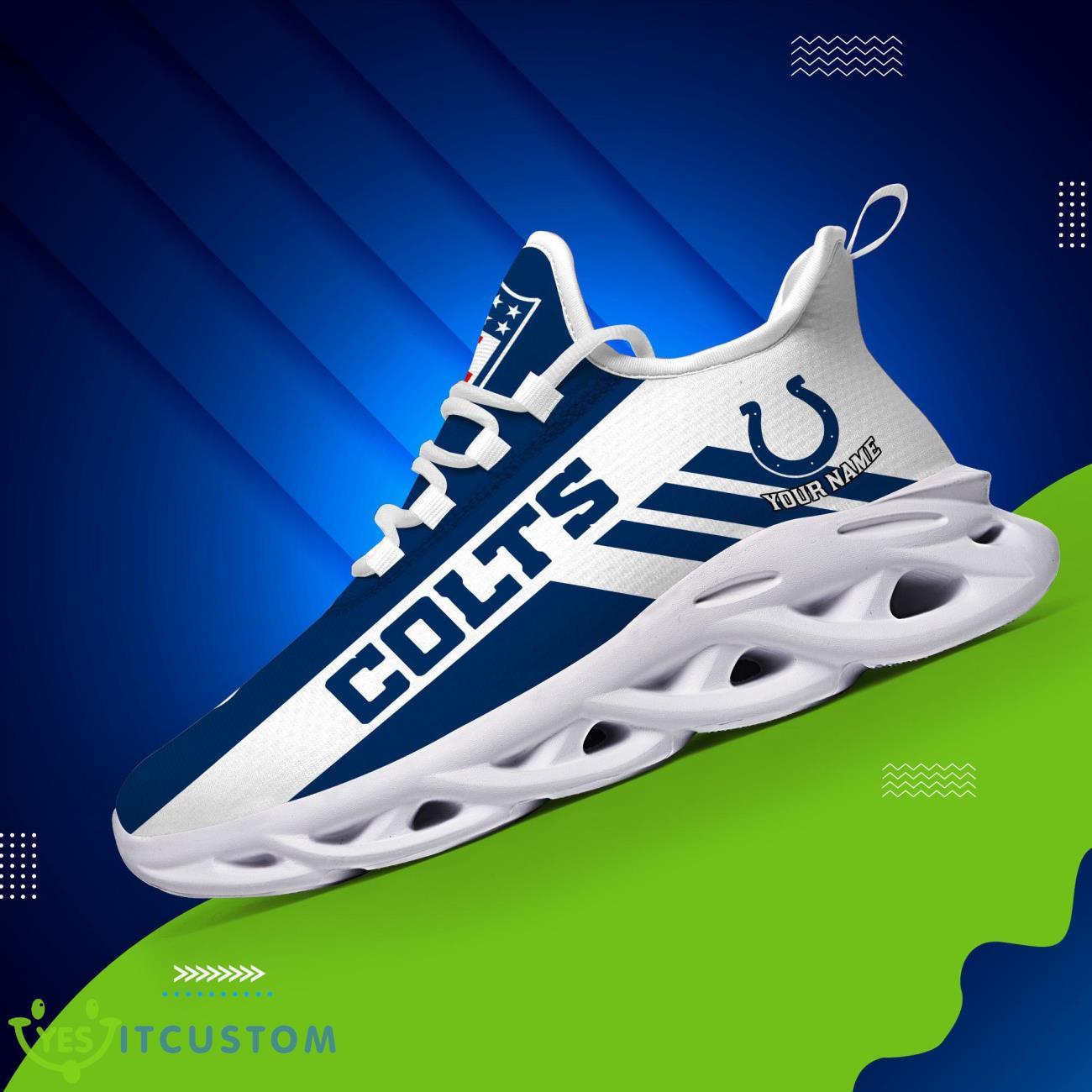 Personalized Name Indianapolis Colts Custom Sneakers Max Soul Shoes 4 Personalized Name Indianapolis Colts Custom Sneakers Max Soul Shoes Product Photo 4