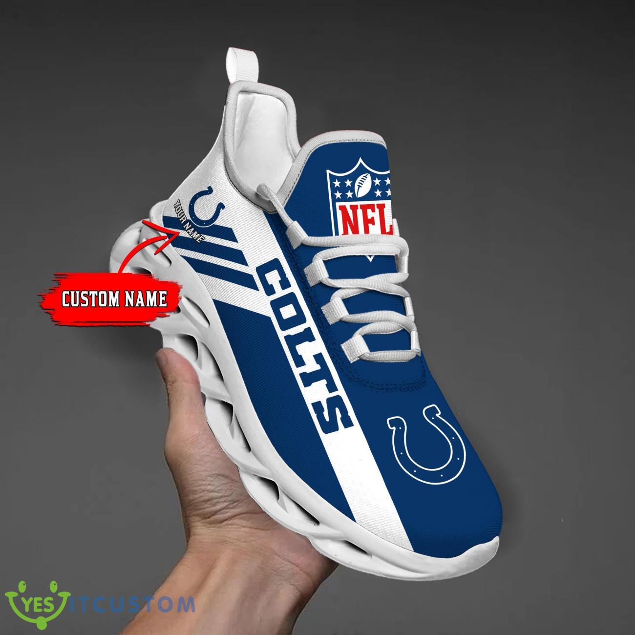 Personalized Name Indianapolis Colts Custom Sneakers Max Soul Shoes 11 Personalized Name Indianapolis Colts Custom Sneakers Max Soul Shoes Product Photo 1