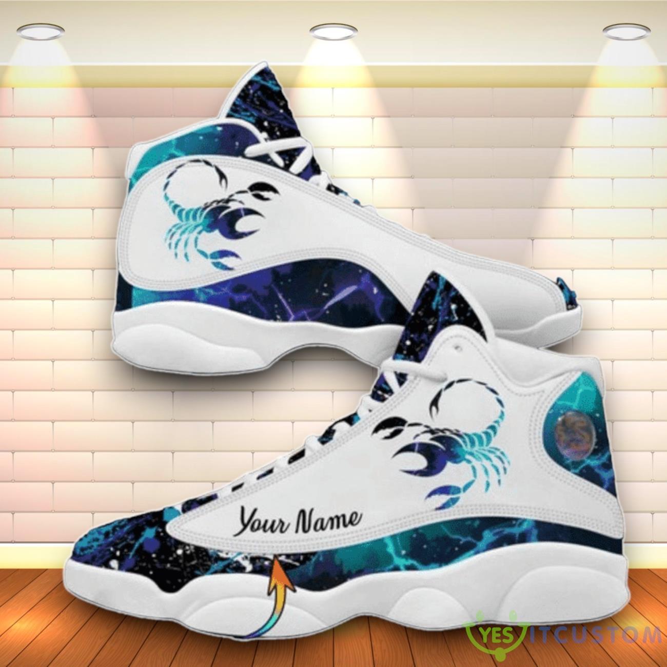 Personalized Scorpio Zodiac Air Jordan 13 Sneaker Shoes 3 Personalized Scorpio Zodiac Air Jordan 13 Sneaker Shoes Product Photo 1