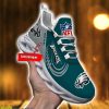 Philadelphia Eagles Custom Name Max Soul Shoes Sneakers For Big Fans Product Photo 1