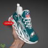 Philadelphia Eagles Personalized Name Max Soul Shoes New Design For NFL Fans Product Photo 1