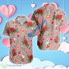 Rose Love Snoopy Cute Girl And Sam Houston Bearkats Gift Valentines 3D Hawaiian Shirt - Rose Love Snoopy Cute Girl And Sam Houston Bearkats Gift Valentines 3D Hawaiian Shirt