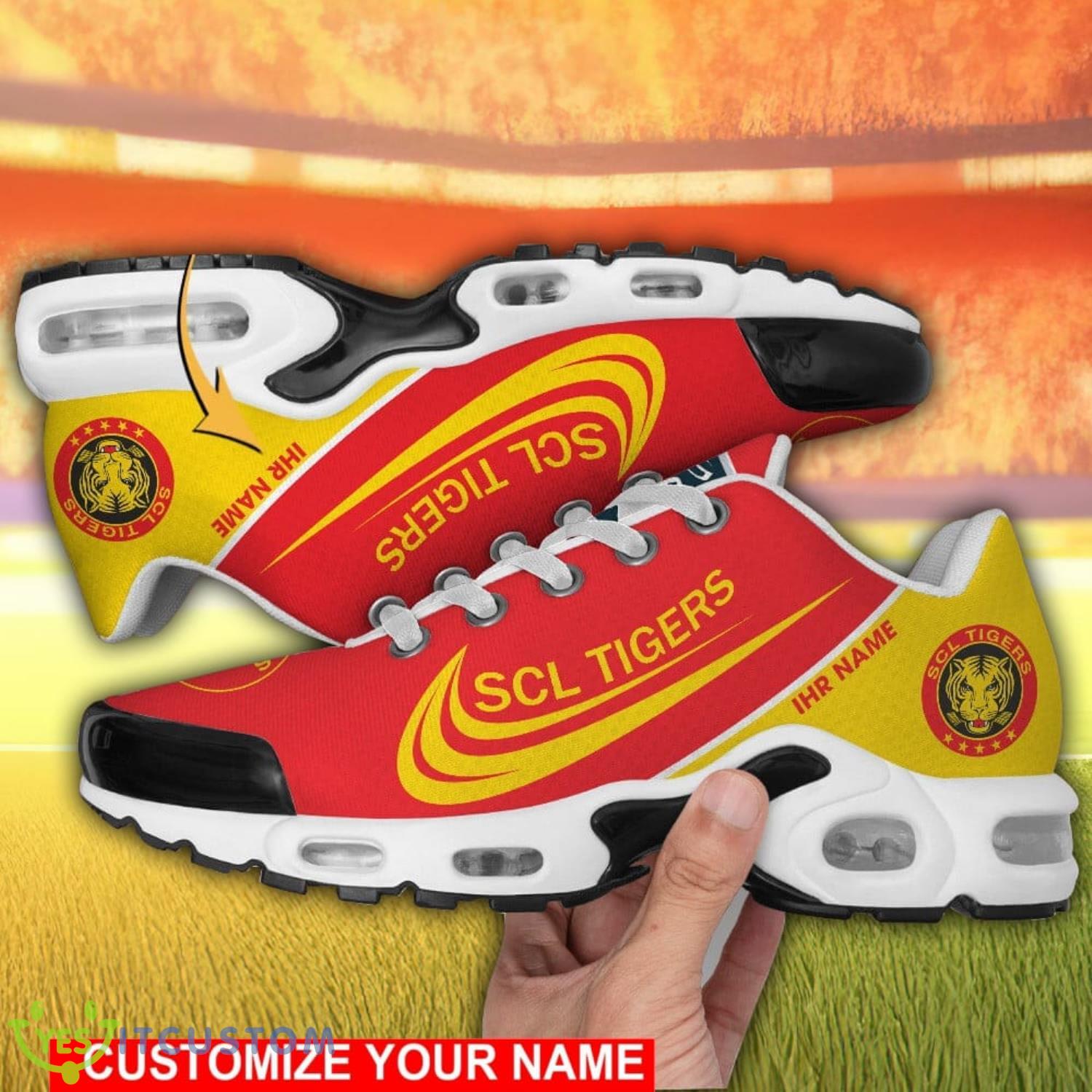 SCL Tigers Air Cushion Sport Shoes Custom Name For Men And Women 2 SCL Tigers Air Cushion Sport Shoes Custom Name For Men And Women Product Photo 1