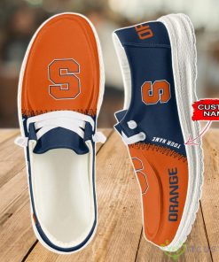 Syracuse Orange Loafer Shoes Custom Name For Men Women Product Photo 1
