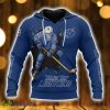 Tampa Bay Lightning 3D Hoodie for Fans Sport Tam Gift Unisex Hoodie Navy Blue Product Photo 1