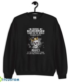 Texas A&M Aggies Is The Strongest Team Limited Edition T Shirt, Christmas Sweatshirt - 18000 Unisex Heavy Blend Crewneck Sweatshirt