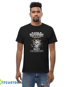 Texas A&M Aggies Is The Strongest Team Limited Edition T Shirt, Christmas Sweatshirt - Men’s Classic Tee Gildan 5000