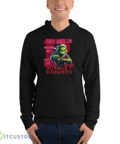 They Hate Us Because They Ain't Us Rutgers Scarlet Knights Shirt Grinch - 3719 Unisex Fleece Pullover Hoodie