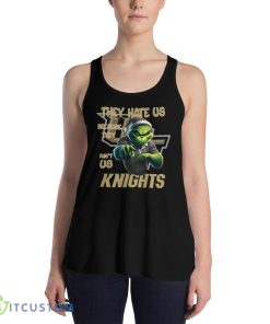 They Hate Us Because They Ain't Us UCF Knights Shirt Grinch 9 They Hate Us Because They Ain't Us UCF Knights Shirt Grinch - 8800 Women's Flowy Racerback Tank