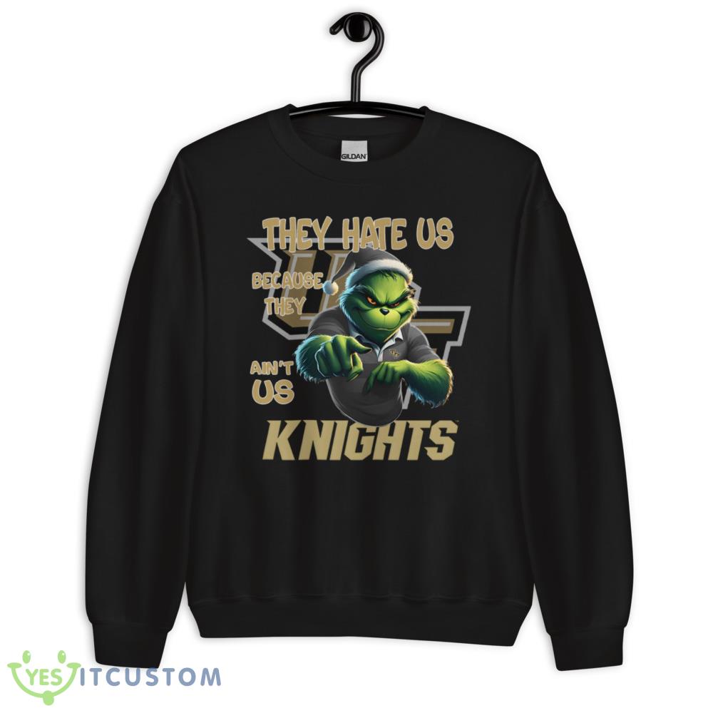 They Hate Us Because They Ain't Us UCF Knights Shirt Grinch 12 they hate us because they aint us ucf knights shirt grinch