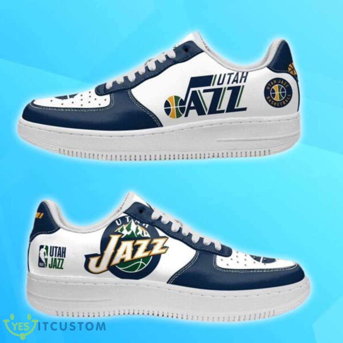 Utah Jazz NBA Air Force Shoes Best Gift 3 Utah Jazz NBA Air Force Shoes Best Gift Product Photo 1