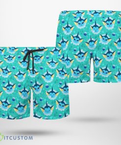 Vaporeon Pokemon Set Hawaiian Shirt And Short Gift For Fans 5 Vaporeon Pokemon Set Hawaiian Shirt And Short Gift For Fans - Vaporeon Pokemon Hawaiian Shirt_5