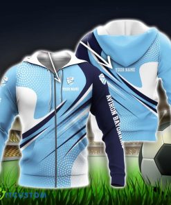 Aviron Bayonnais Custom Name 3D Hoodie Unisex Sport Team Gift Product Photo 1