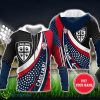 Cagliari Custom Name 3D Hoodie Unisex Sport Team Gift Product Photo 1