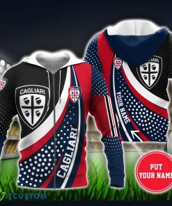 Cagliari Custom Name 3D Hoodie Unisex Sport Team Gift Product Photo 1