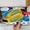 Chargers Air Cushion Sports Shoes NFL Fans Custom Name Gift Sneakers Men And Women - Chargers Air Cushion NFL Air Cushion Sports Shoes_1