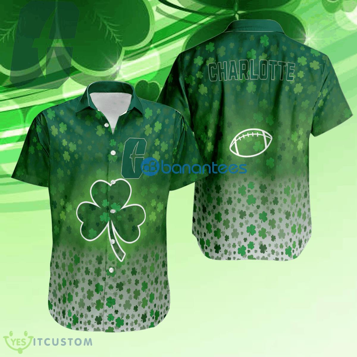 Charlotte 49ers Natural Logo All Over Print Hawaiian Shirt Gift For Fans Patrick Day 2 Charlotte 49ers Natural Logo All Over Print Hawaiian Shirt Gift For Fans Patrick Day - Charlotte 49ers Natural Logo All Over Print Hawaiian Shirt Gift For Fans Patrick Day