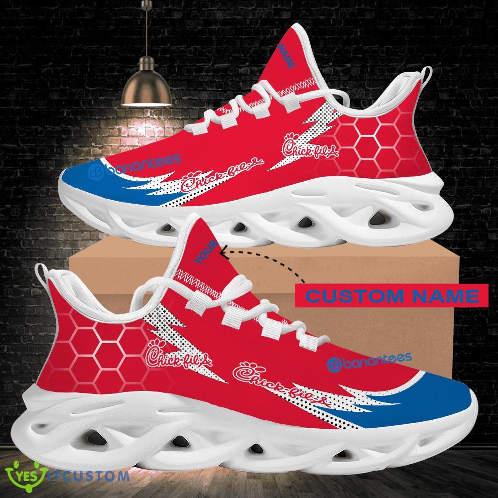 Chick Fil A Brand Logo Max Soul Shoes Full Print Personalized Running Sneakers Gift Fans 6 Chick Fil A Brand Logo Max Soul Shoes Full Print Personalized Running Sneakers Gift Fans - chick fil a Logo Chunky Shoes Personalized Photo 2