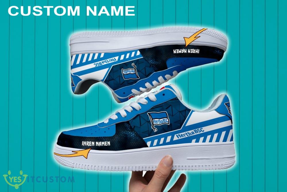Custom Name Hertha BSC Air Force 1 Shoes For Men Women Gift Sneakers 3 Custom Name Hertha BSC Air Force 1 Shoes For Men Women Gift Sneakers - Custom Name Hertha BSC Air Force 1 Shoes For Men Women Gift Sneakers