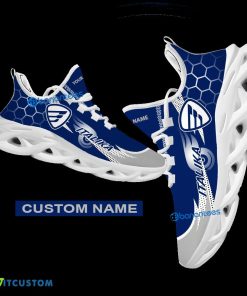 Custom Name Motorcycle Italika Logo Hexagonal Max Soul Sneakers New Gift Running Sports Shoes - Custom Name Motorcycle Italika Logo Hexagonal Pattern Max Soul Shoes Photo 1