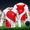 Eintracht Frankfurt Custom Name 3D Hoodie Unisex Sport Team Gift Product Photo 1