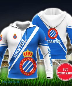 Espanyol Custom Name 3D Hoodie Unisex Sport Team Gift 3 Espanyol Custom Name 3D Hoodie Unisex Sport Team Gift Product Photo 2