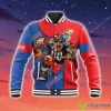 Kansas Jayhawks NCAA Football Go On Baseball Jacket For Fans Product Photo 1