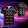 Logo NHL Philadelphia Flyers Heart Pattern 3D Hawaiian Shirt Gift Valentines - Logo NHL Philadelphia Flyers Heart Pattern 3D Hawaiian Shirt Gift Valentines