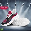 Los Angeles Angels Mascot Logo Pattern Custom Name 3D Spors Shoes New For Fans Gift Chunky Sneakers - Los Angeles Angels Mascot Logo Pattern Custom Name 3D Max Soul Sneaker Shoes_1