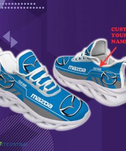 Mazda Cars For Fans Max Soul Shoes Custom Name Sports Sneakers Gift Ideas - Mazda Chunky Shoes Pesonalized Car Photo Max Soul Sneakers Photo 1