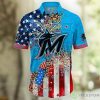 Miami Marlins MLB Hawaiian Shirt Independence Day Men And Women Holiday Gift Product Photo 1