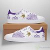 Minnesota Vikings Mandala Design Skate Shoes For All Fans Product Photo 1