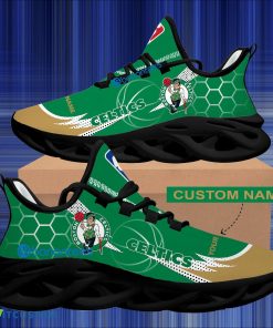 NBA Boston Celtics Hexagonal Pattern Chunky Sneaker Gift For Big Fans Max Soul Shoes Personalized 3 NBA Boston Celtics Hexagonal Pattern Chunky Sneaker Gift For Big Fans Max Soul Shoes Personalized - Personalized NBA Boston Celtics Hexagonal Pattern Max Soul Shoes Photo 2