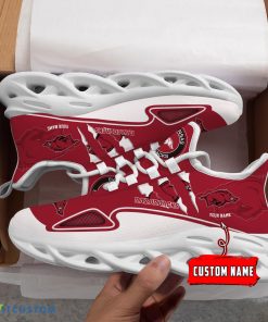 NCAA Arkansas Razorbacks Max Soul Shoes For Fans Sports Sneakers Gift Men Women Fans Custom Name - NCAA Arkansas Razorbacks Max Soul Shoes Personalized_7