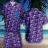 NCAA LSU Tigers Combo Hawaiian Shirt & Short Logo Summer Beach - NCAA LSU Tigers Combo Hawaiian Shirt & Short Logo Summer Beach