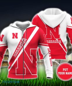 Nebraska Cornhuskers Custom Name 3D Hoodie Unisex Sport Team Gift Product Photo 1