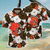 NFL Cleveland Browns Flower Hawaii Shirt Gift For Men And Women Product Photo 1
