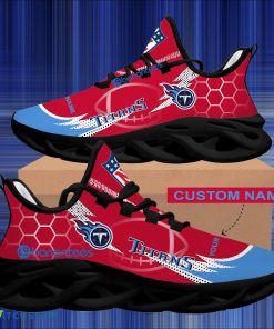 NFL Tennessee Titans Hexagonal Pattern Chunky Sneaker Gift For Big Fans Max Soul Shoes Personalized 3 NFL Tennessee Titans Hexagonal Pattern Chunky Sneaker Gift For Big Fans Max Soul Shoes Personalized - Personalized NFL Tennessee Titans Hexagonal Pattern Max Soul Shoes Photo 2