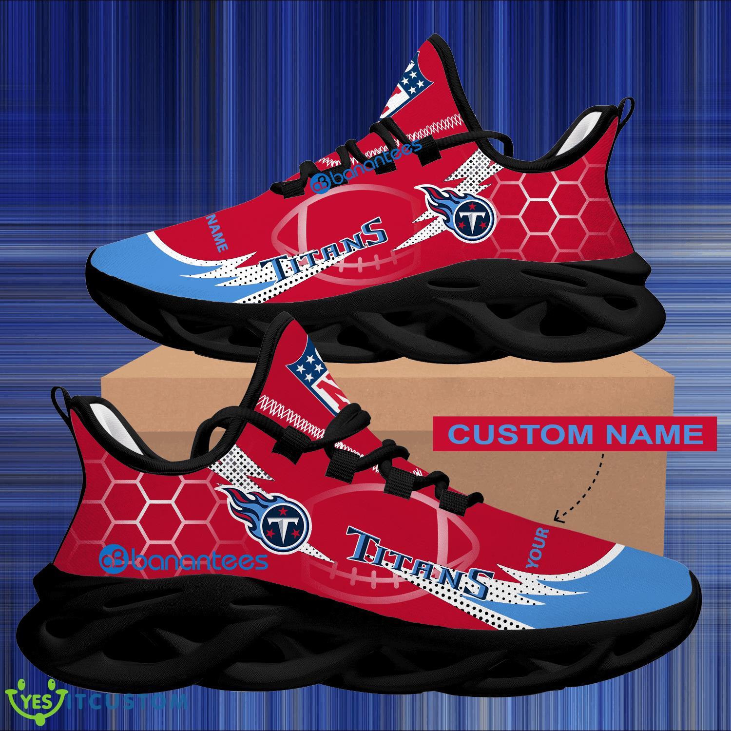 NFL Tennessee Titans Hexagonal Pattern Chunky Sneaker Gift For Big Fans Max Soul Shoes Personalized 6 NFL Tennessee Titans Hexagonal Pattern Chunky Sneaker Gift For Big Fans Max Soul Shoes Personalized - Personalized NFL Tennessee Titans Hexagonal Pattern Max Soul Shoes Photo 2