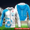 Olympique Marseille Custom Name 3D Hoodie Unisex Sport Team Gift Product Photo 1