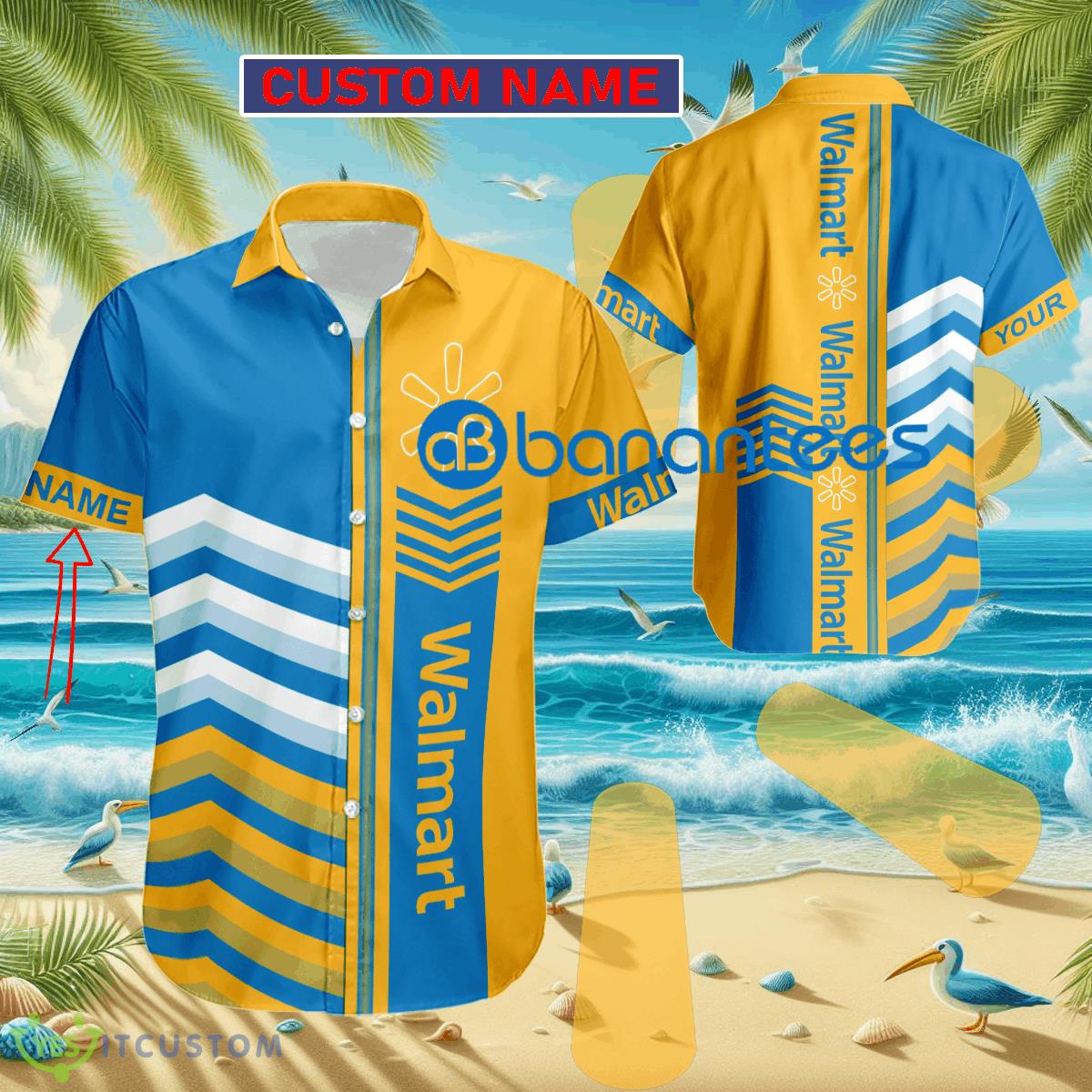 Personalized WALMART Luxury Brand 3D Hawaiian Shirt For Summer 2 Personalized WALMART Luxury Brand 3D Hawaiian Shirt For Summer - Personalized WALMART Luxury Brand 3D Hawaiian Shirt For Summer