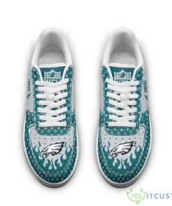 Philadelphia Eagles Air Force Shoes Custom Name Great Gift Product Photo 2
