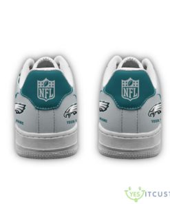 Philadelphia Eagles Air Force Shoes Custom Name Great Gift Product Photo 3