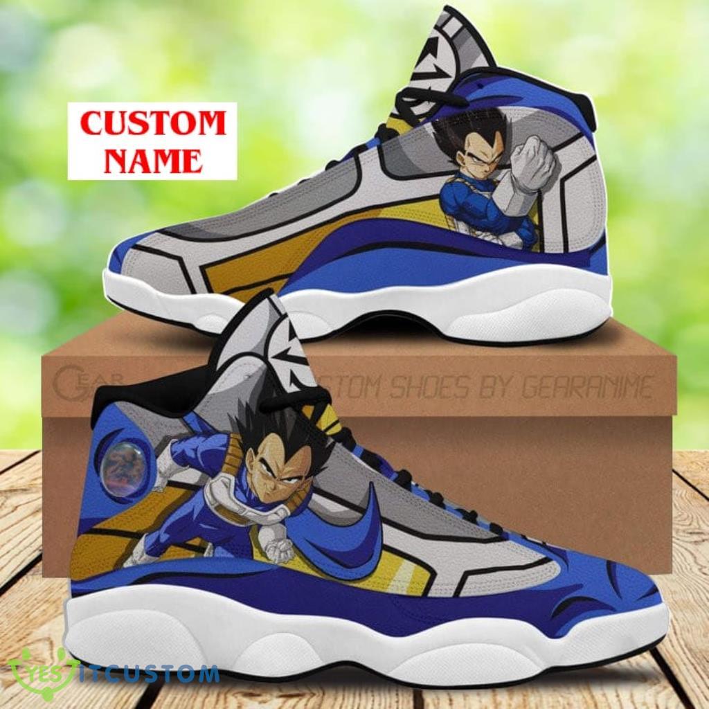Prince Vegeta Dragon Ball Air Jordan 13 Shoes Sneakers 3 Prince Vegeta Dragon Ball Air Jordan 13 Shoes Sneakers Product Photo 1