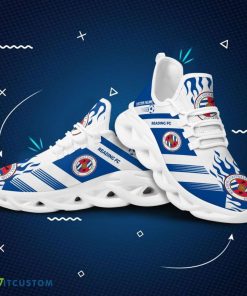 Reading FC Logo Custom Name Pattern 3D Spors Shoes New For Fans Gift Chunky Sneakers - Reading FC Logo Custom Name Pattern 3D Max Soul Sneaker Shoes_2